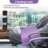 USB Heating Pad for Car - Portable Heated Travel Blanket Pads for Pain Relief (16"x 12", Purple)