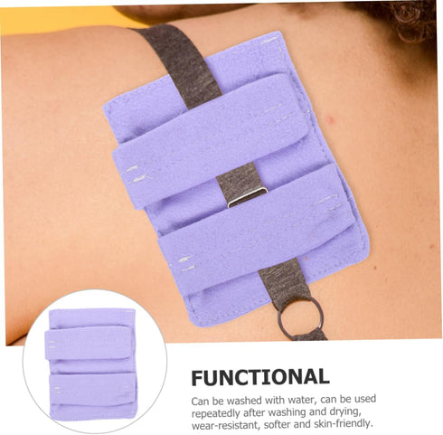 Ipetboom Chest Port Support Pillow - Soft Strap Pads for Postoperative Comfort