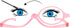 OCCI CHIARI Makeup Reading Glasses - Flip Down Folding Cosmetic Readers for Women (Multiple Strengths)
