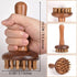 OULIGET Wooden Trigger Point Massage Tool,Sandalwood Comb Head Massager,Gua Sha Comb Tool