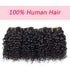Human Hair Bundles, Kinky Curly Wave Hair, 4 Bundles 50 Gram/Bundle, 8A Unprocessed Kinky Curly Wave (8 8 8 8 1b)