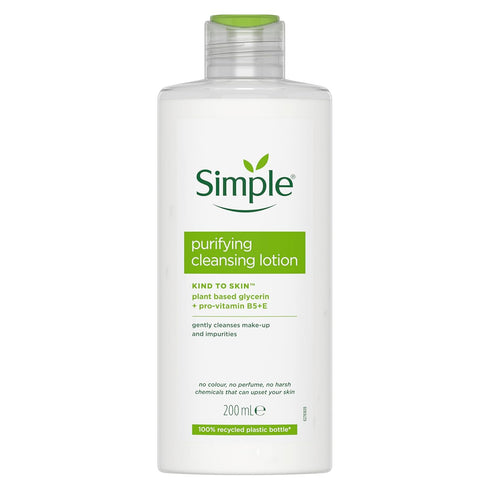 Simple Kind To Skin Purifying Cleansing Lotion - 200mL
