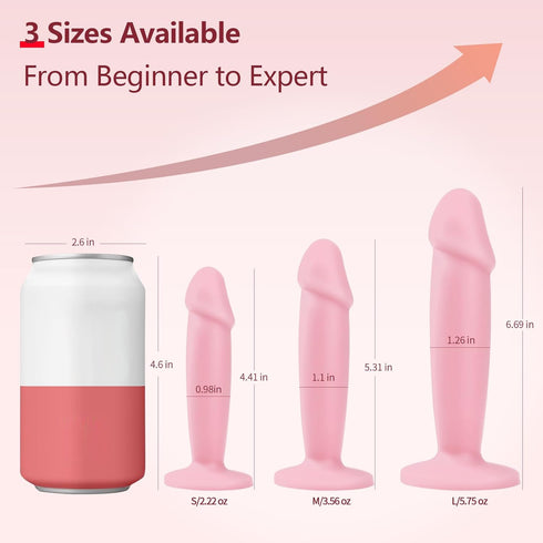 Sets Sets Anal Dildo Butt Plug Anal Training Anal Plug Dildos Sex Toys Lifelike Dildos with Strong Suction, Realistic