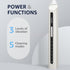 7AM2M Sonic Electric Toothbrush, High Power Rechargeable, 8 Brush Heads, 15 Adjustable Modes, White
