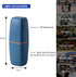 Travel Toothbrush Cup Case, Portable Toothbrush Holder with Cover, Toothpaste Storage for Camping, School, Trip