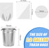 Magesh Small Trash Bags, 1.2 Gallon, 200 Counts, Strong Garbage Bags for Bathroom Bedroom Office Trash Can