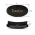 Premium Beech and Black Mix Bristle Wave Brush for Men's Hair Styling - Curved Medium Hard Brush