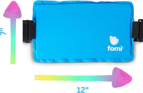 Premium Hot Cold Solid Gel Ice Pack by FOMI Care, Cool Compress for Pain Relief, Flexible, Reusable Heating Pad