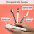 Uba Portion Control Flatware & Bariatric Diet Utensils Set with Silicone Case (1)