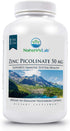 Nature’s Lab Zinc Picolinate 50mg - Highly Absorbable Zinc Supplement, 100 Capsules (3 Month Supply)