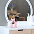 LoveBB Makeup Brush Holder Organizer, 3 Slot Plastic Storage Solution for Cosmetics Brushes, Pink