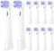 Toothbrush Replacement Heads for Oral-B iO Series Electric Toothbrush, 10 Pack for iO 10 9 8 7 6 5 4 3 Series, White