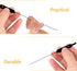 4 PCS Hearing Aid Cleaning Kit with Brush, Wax Loop, and Vent Cleaner for Headphones Amplifier