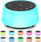 Color Noise Sound Machines with 10 Colors, 25 Soothing Sounds, Sleep White Noise Machine for Adults, Kids