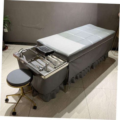 Salon Waterproof Shampoo Chair Mat - Reusable Plastic Water Barrier for Spa Equipment