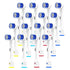 Replacement Toothbrush Heads for Oral B Braun, 16 Pack Professional Electric Brush Heads for Various Models