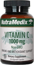 NutraMedix Vitamin C 1000mg - Immune Support & Heart Health Supplement, 120 Vegan Vegetarian Capsules
