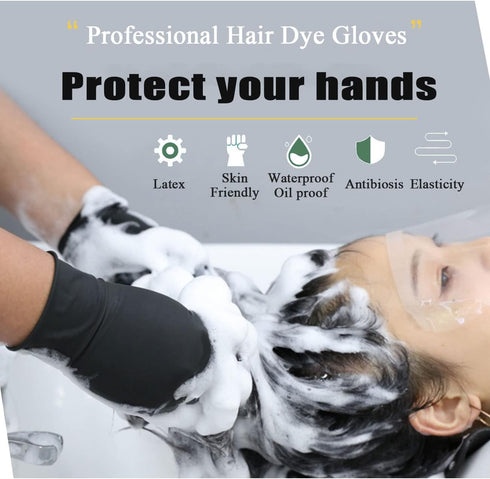 VOVCIG Hair Dye Gloves, Professional Hair Coloring Accessories for Hair Salon, 2pcs (1 left+1 right)