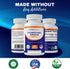 Vitamatic Hydrolyzed Keratin 500mg per Serving, 120 Vegetarian Capsules for Healthy Hair Skin & Nails for Adults