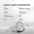 10 Count CR2450 Batteries, Long-lasting 3V Lithium Coin Cell Battery for Key Fobs, Flameless Candles, etc.