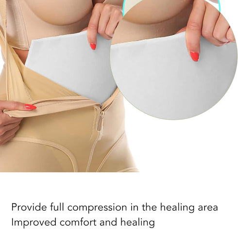 Lipo Foam Board for Post Surgery Liposuction, Abdominal Compression Board, Front & Back Board for Arms, Chin