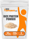 BulkSupplements.com Organic Rice Protein Powder - Unflavored Plant Protein Powder, Vegan, Dairy Free & Gluten Free, 250g