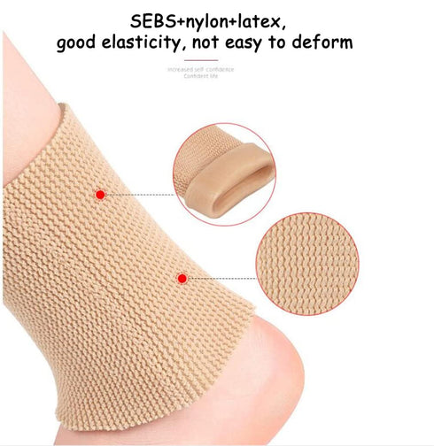 Price Xes 1 (5 3.2 inch) Gel Tubing Ankle Sleeve, Pcs Compression Sleeve Ankle Protector Brace for Figure Skating