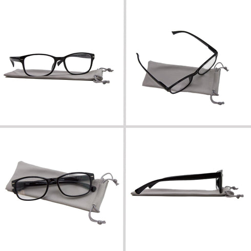 TruVision 9505HP Reading Glasses - 1, 2, 3 Pack for Men & Women