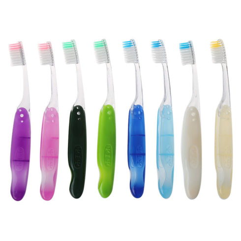 WOEIFGV 1pc Foldable Soft Hair Portable Toothbrush Travel Camping Hiking Outdoor