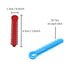 1040 O-Rings - Orthodontic Elastomeric Ligature Ties for Braces, Elastic O-Ring Rubber Bands (Pastel Blue)