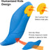 Kids Arch Support Orthotics Over-Pronation Plantar Fasciitis Flat Feet PU Foam Inserts Relieve Foot Back Hip Leg