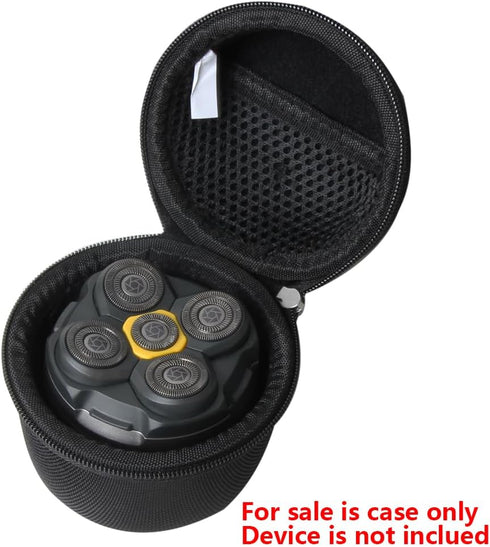 Hermitshell Hard Travel Case for Microtouch Titanium Electric Head Shaver - Rechargeable Head and Face Shaver for Men, Cordless Razor