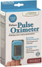 Deluxe Pulse Oximeter Blood Oxygen Saturation Monitor, Portable System with Lanyard and Batteries