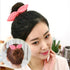 Ruihfas 6Pcs Magic Rabbit Ear Sponge Foam Donut Holder - Twist Hair Styling Curl Bun Maker Tool