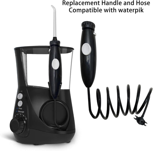 JDHAVMOS Wp100, Wp-450, Wp-660, Wp-900 Replacement Handle and Hose Compatible with Waterpik Ultra Water Flosser Oral