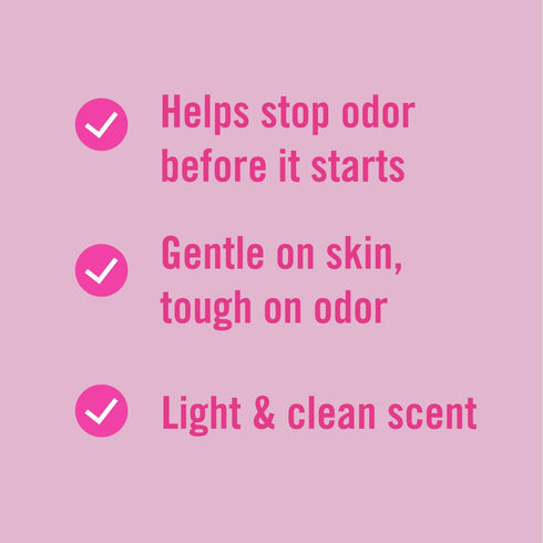 Vagisil Multipack 20 Odor Block for Women, Daily Intimate wash, Feminine Wipes, and Dry Wash Deodorant Spray