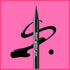 Liquid Eyeliner Waterproof with Precise Brush Tip, Professional Ink Eyeliner Pencil for Thin & Thick Lines, Black