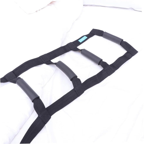 Ipetboom Sit Up Assist Device Bed Ladder with Comfortable Grips Durable Webbing for