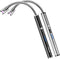 RONXS Long Electric Candle Lighters, Rechargeable USB Lighter with LED Battery Display, Flexible Neck Plasma Arc Lighter