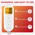 Upgraded Heating Pad for Back Pain Relief, Comfytemp Large Electric Heat Pad for Cramps, XL Heated Belt