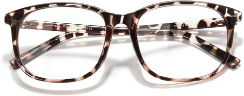 Cyxus Blue Light Blocking Glasses, Women Men Computer Gaming Square Glasses, UV400 Protection, Anti Eyestrain