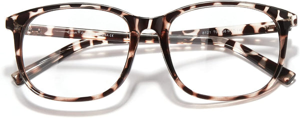 Cyxus Blue Light Blocking Glasses, Women Men Computer Gaming Square Glasses, UV400 Protection, Anti Eyestrain
