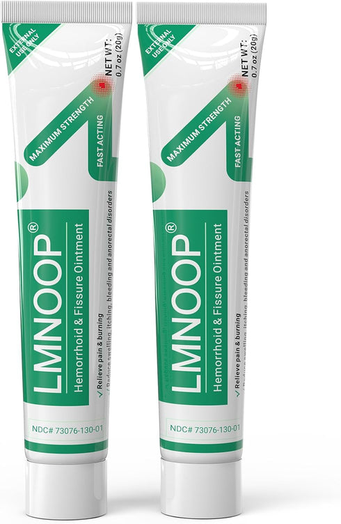 Hemorrhoid Treatment Ointment, Maximum Strength for Pain, Itching, Burning, Swelling, Long-Lasting Hemorrhoid Cream