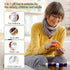Pill Cutter and Grinder, 4 in 1 Multifunctional Pill Organizer, Travel Pill Dispenser for Kid Men Women Elderly (White)
