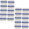 Ipetboom 20-Piece PVC Tooth Shade Comparison Chart Set Matte Finish Tooth Color Contrast