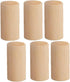 luzen 6Pcs Wooden Essential Oil Diffuser Cylindrical Wooden Aromatherapy Diffuser for Home Office