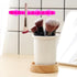 1Pcs Silicone Makeup Brush Holder, Cosmetic Brush Drying Rack with Suction Cup for Display Stand