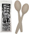 Zero Era Bio-Based Disposable Spoon, 10 Count | Tea Fiber Spoon, Plastic-Free Cutlery |