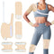 Castor Oil Pack Wrap for Shoulder, Knee, Ankle & Feet - 100% Organic Cotton Reusable Packs with Adjustable Strap