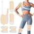 Castor Oil Pack Wrap for Shoulder, Knee, Ankle & Feet - 100% Organic Cotton Reusable Packs with Adjustable Strap